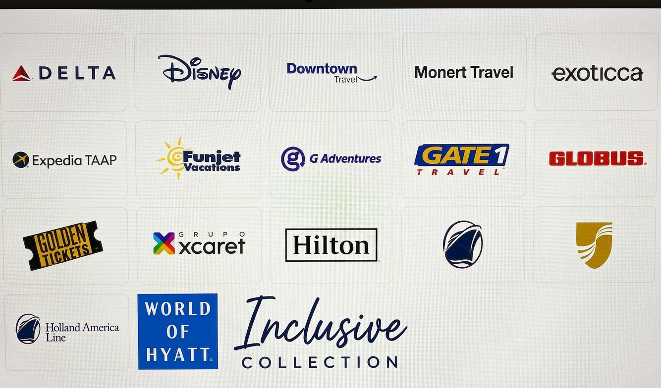 Luxury travel partner brands
