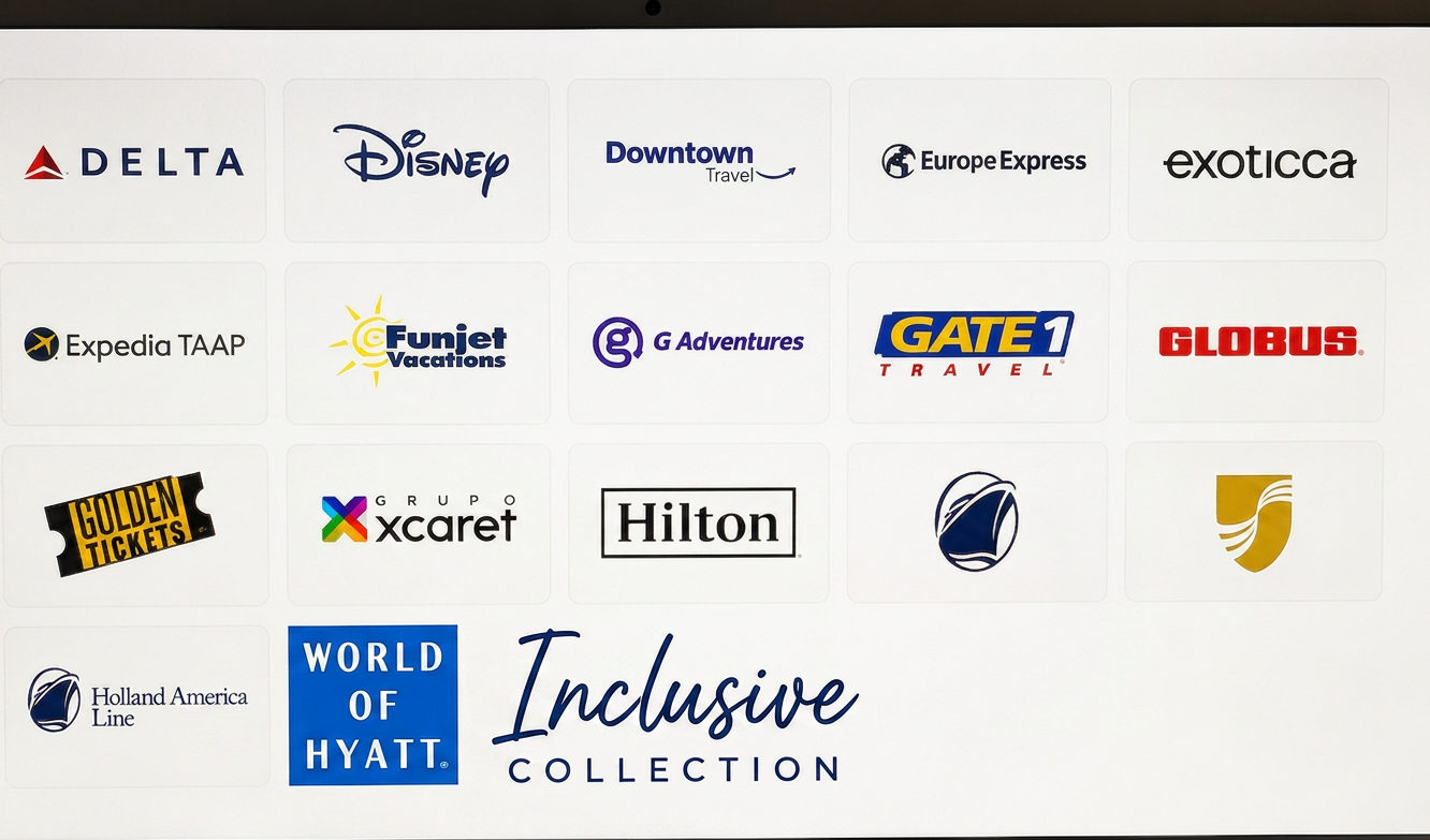Luxury travel partner brands